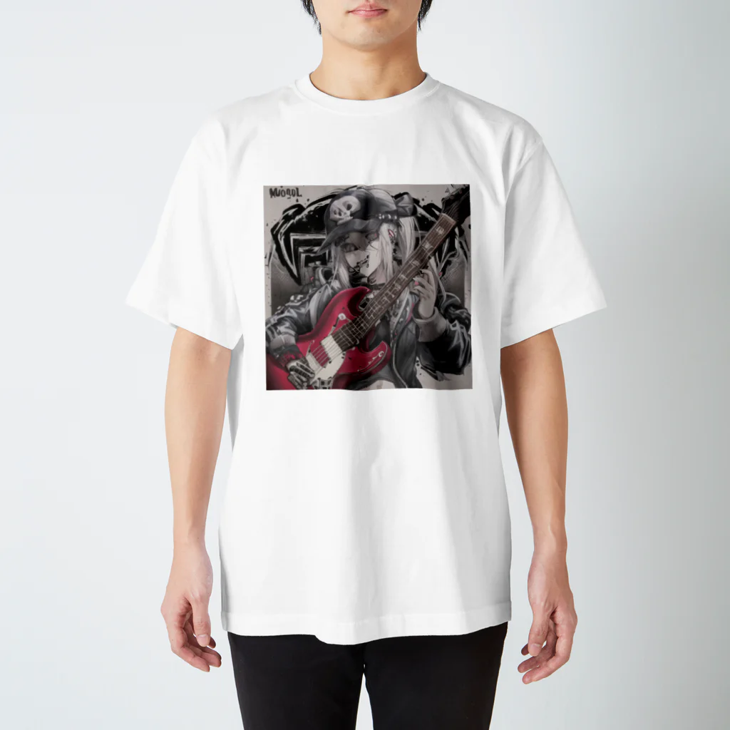 skull landscape のmusic.introduction スタンダードTシャツ