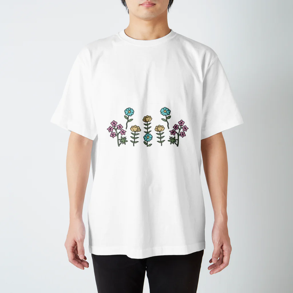 MUROの小さい花畑シリーズ スタンダードTシャツ