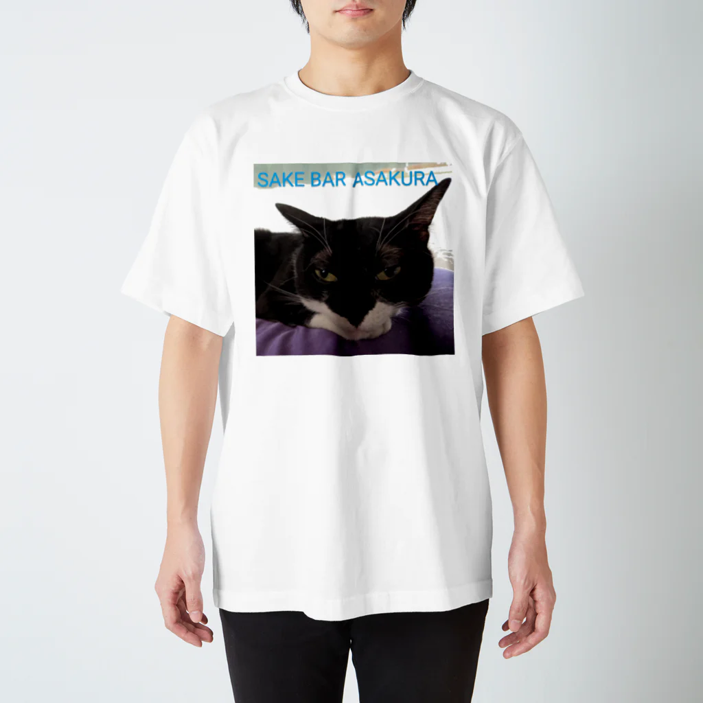 ねこのミリちゃんのものうげミリちゃん スタンダードTシャツ