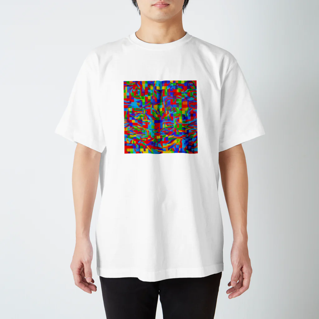 ヲシラリカのカラフルなアート Regular Fit T-Shirt