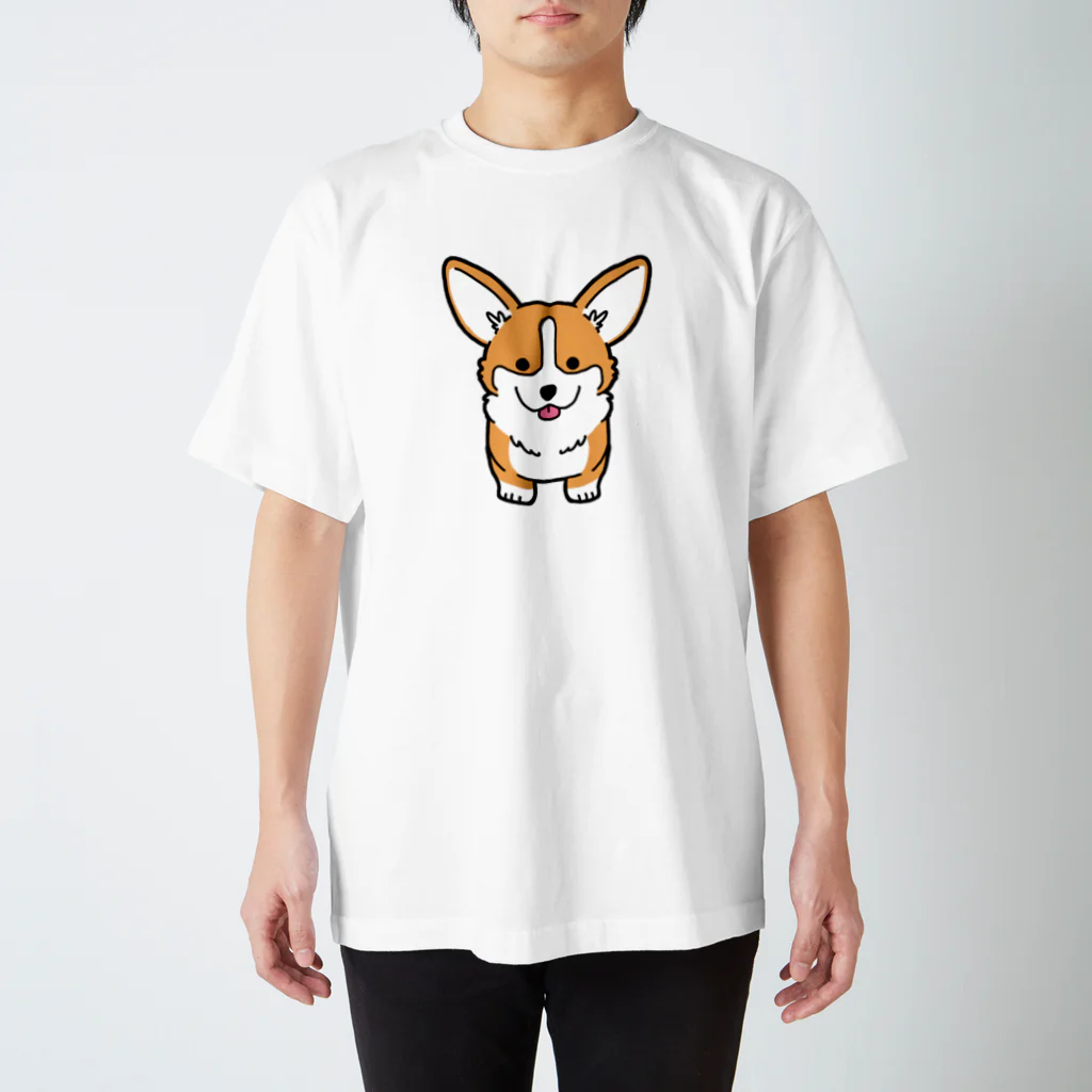 GOD-DOGのコーギーのおしり スタンダードTシャツ