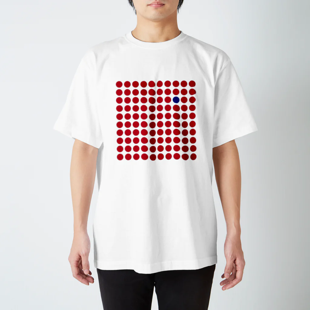 〇△□のお店のシンプルドットデザインシリーズ3 スタンダードTシャツ