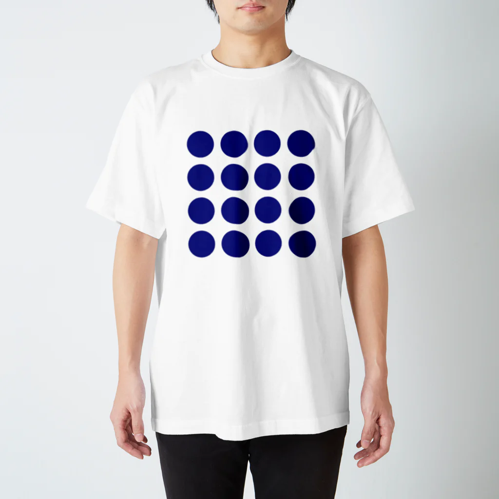 〇△□のお店のシンプルドットデザインシリーズ4 Regular Fit T-Shirt