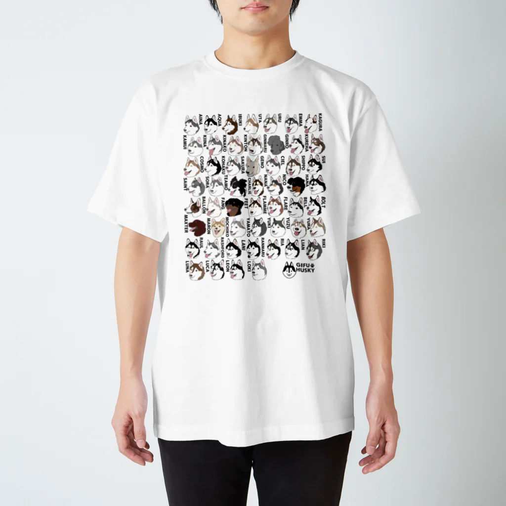 ささみ牧場の岐阜ハスの会🐾2024(ブラック) 티셔츠
