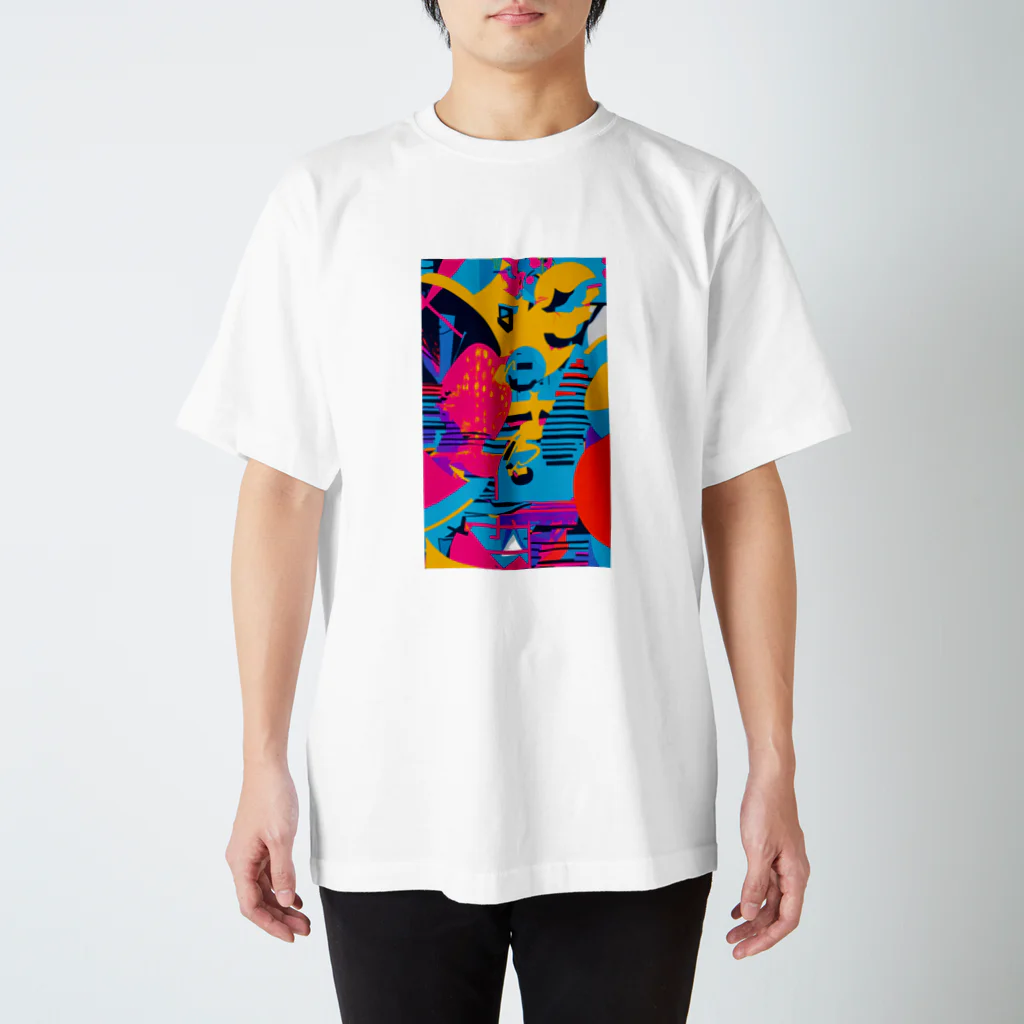 sukoyaのネオン・ドリームスケープ スタンダードTシャツ