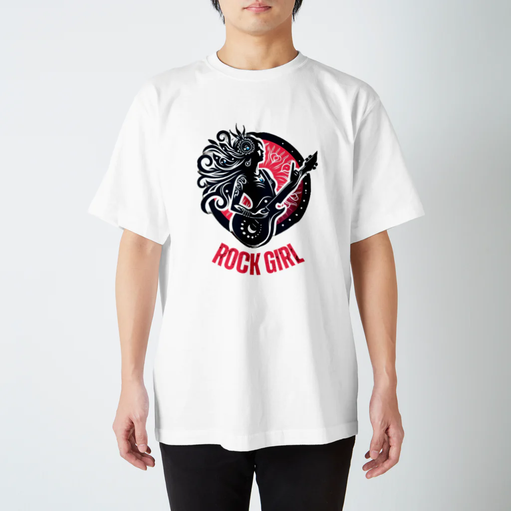 ロック堂のROCK GIRL Regular Fit T-Shirt