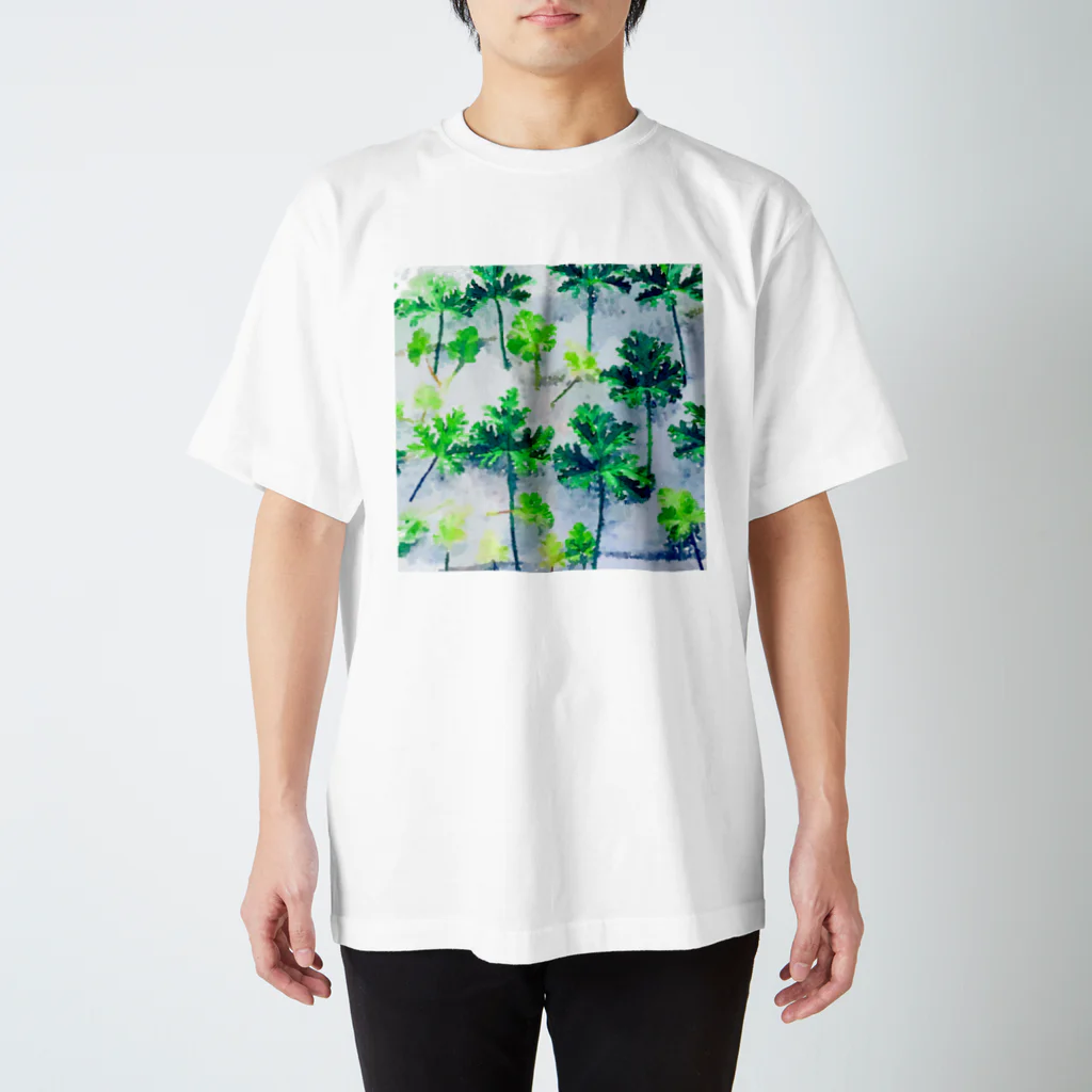 yunyunlivvyのleaf Regular Fit T-Shirt