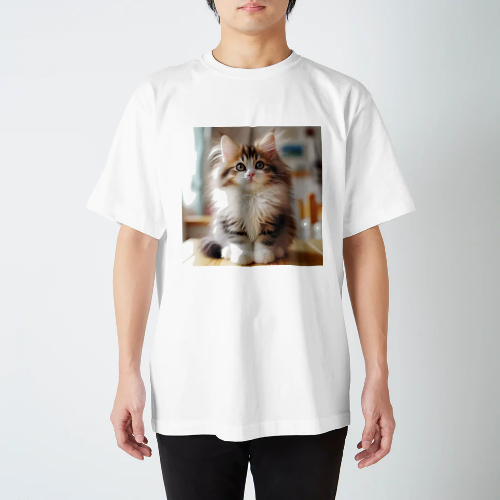 Creation CATのゴージャスCAT Regular Fit T-Shirt