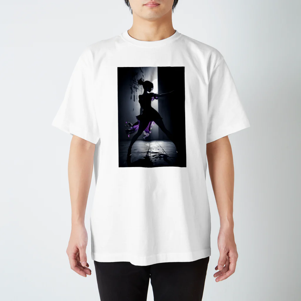 fantastic_AI-world【AIイラスト】の朽ちた劇団の踊り子 Regular Fit T-Shirt