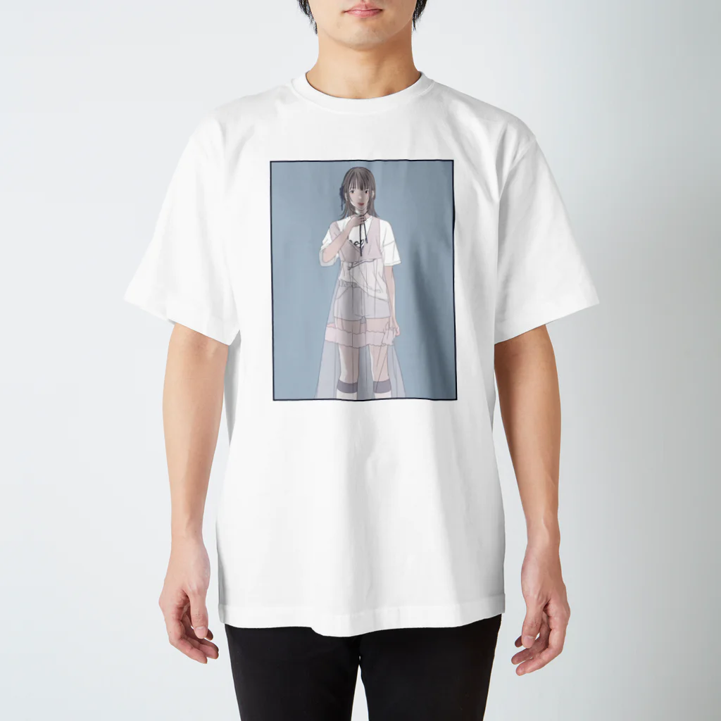 こまめきくこのリボン　シアー スタンダードTシャツ