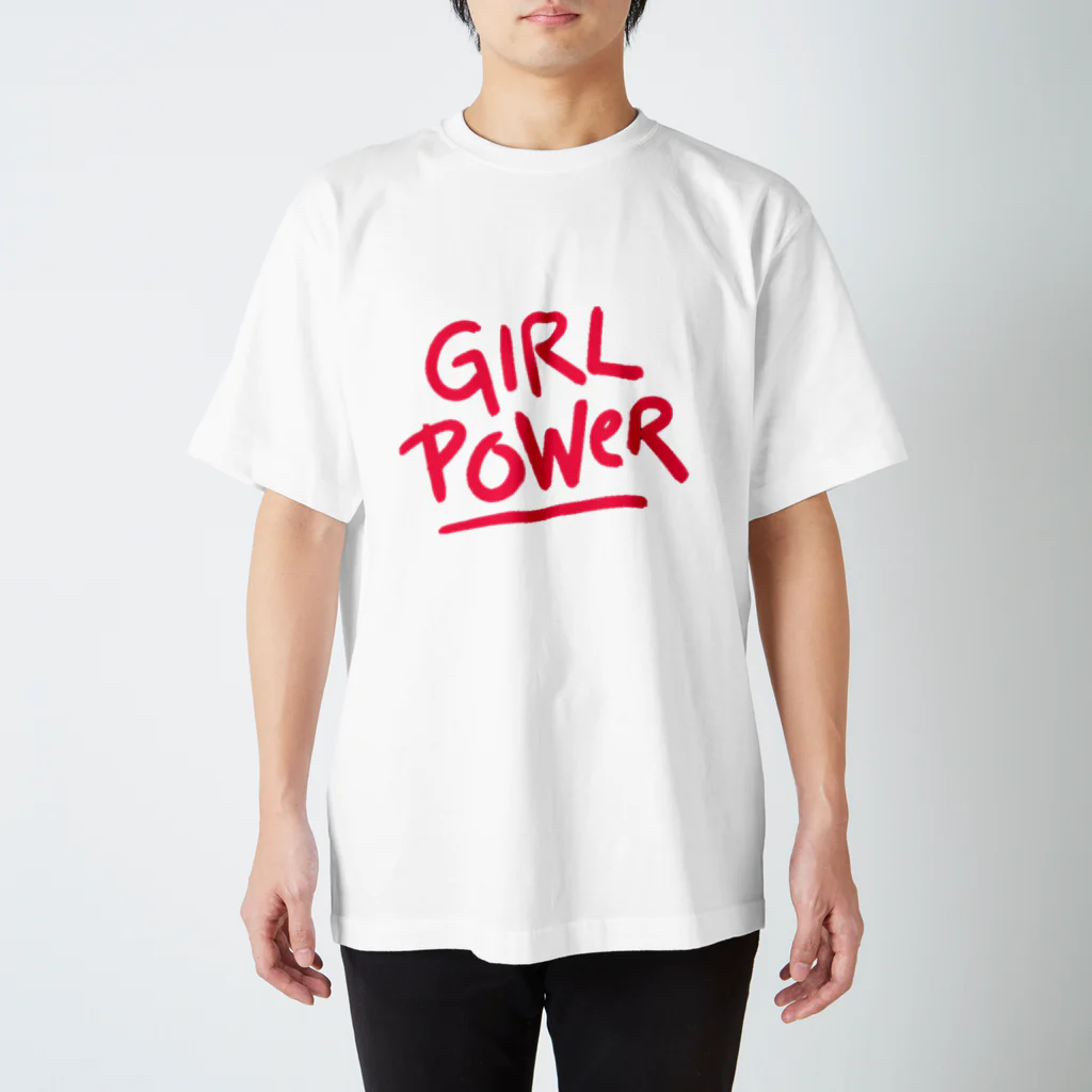 あい・まい・みぃのGirl Power-女性の力、女性の権力を意味する言葉 スタンダードTシャツ