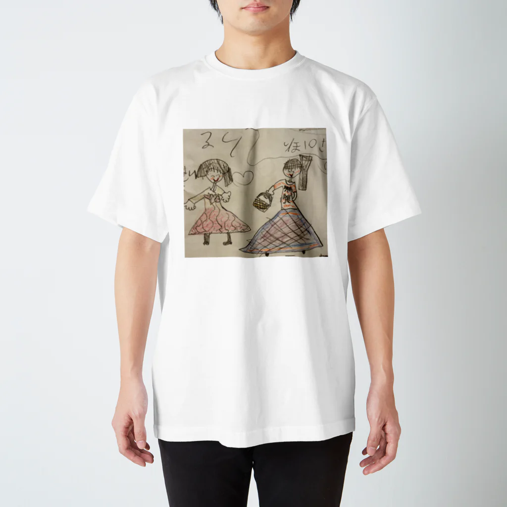 KidsArtのりぽのぷぺんの絵 Regular Fit T-Shirt