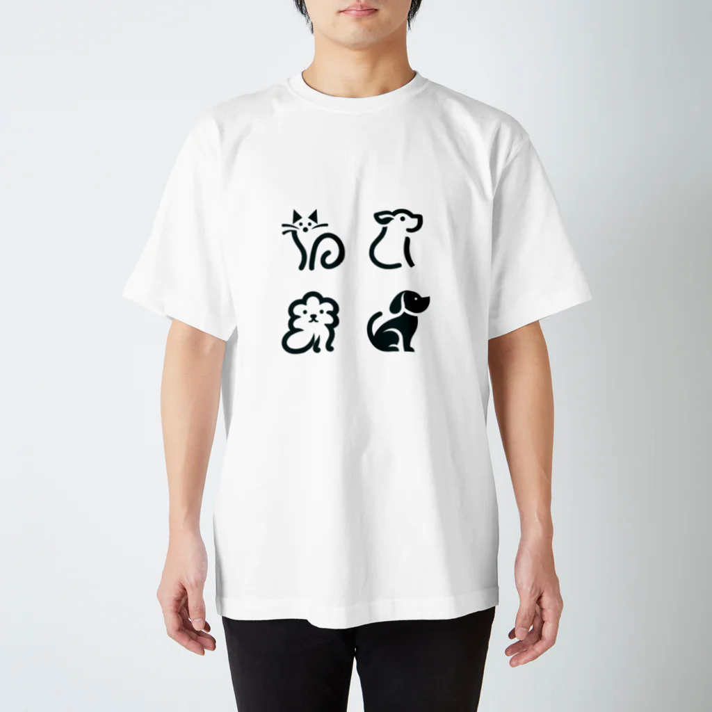 myojinの動物たち Regular Fit T-Shirt