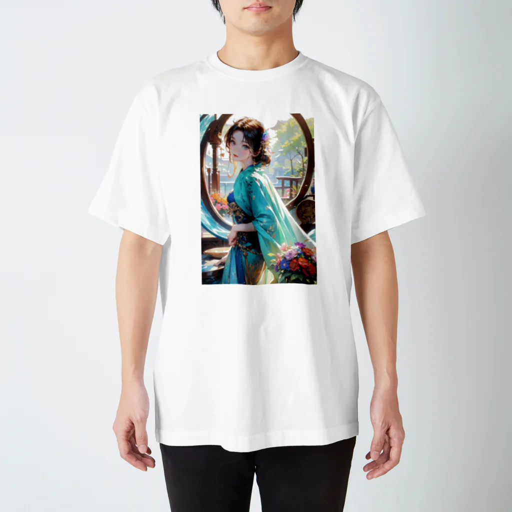 はぴはぴの君と過ごす朝 Regular Fit T-Shirt