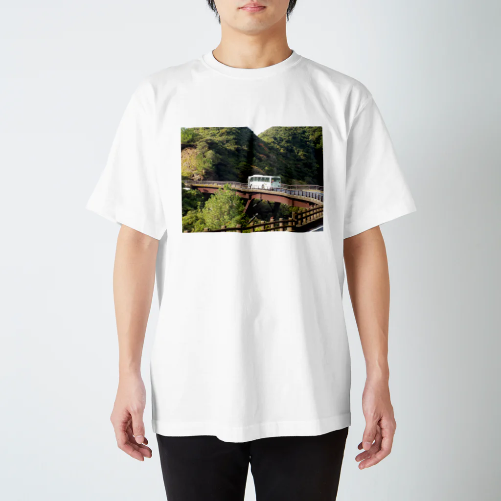 shige168の屋久島の路線バス スタンダードTシャツ