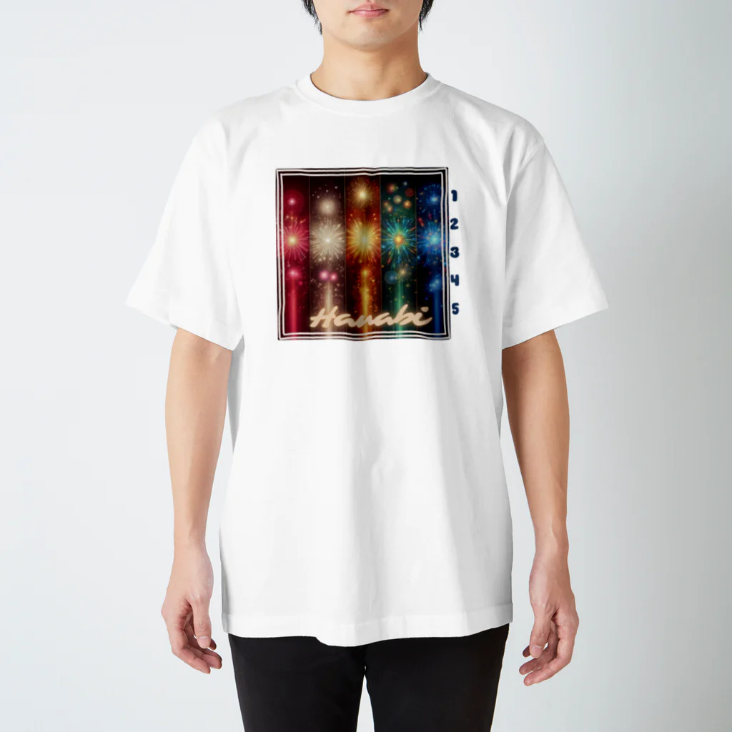 LucyDiamondのみんなで花火を打ち上げよう⭐︎ボードゲーム スタンダードTシャツ