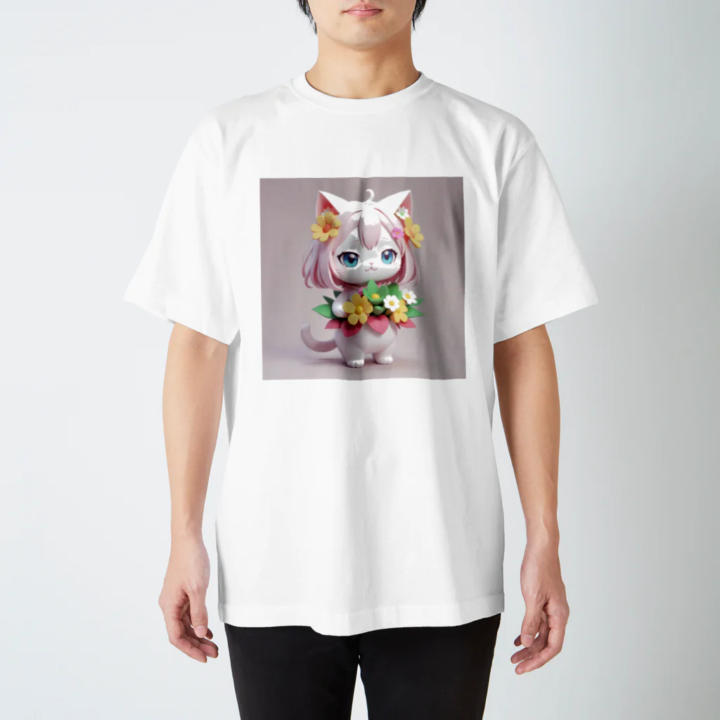 Raindanceのゆるキャット　No.1 スタンダードTシャツ