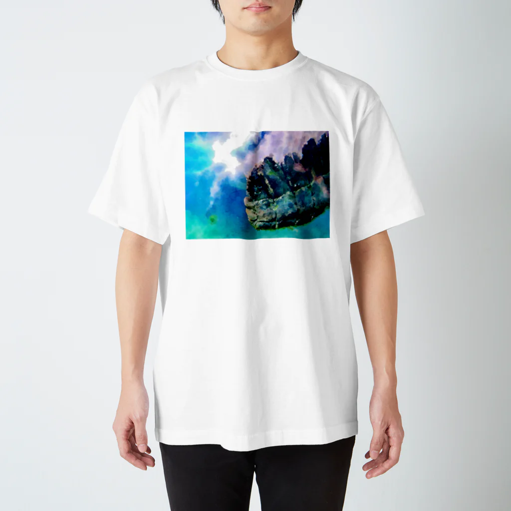 yunyunlivvyのうろこ Regular Fit T-Shirt