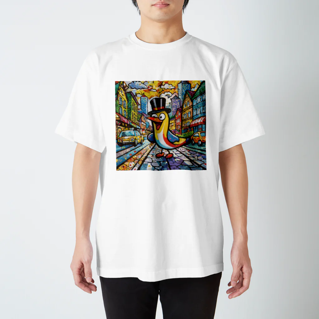 Ａ’ｚｗｏｒｋＳのトリ紳士 Regular Fit T-Shirt