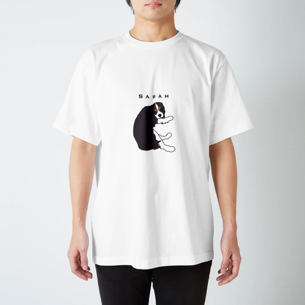 I Love Dog 0467のSarahちゃんーキャバリア Regular Fit T-Shirt