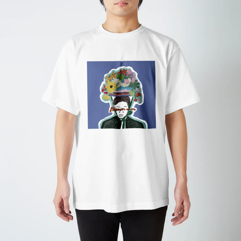 hisakonのflower man Regular Fit T-Shirt