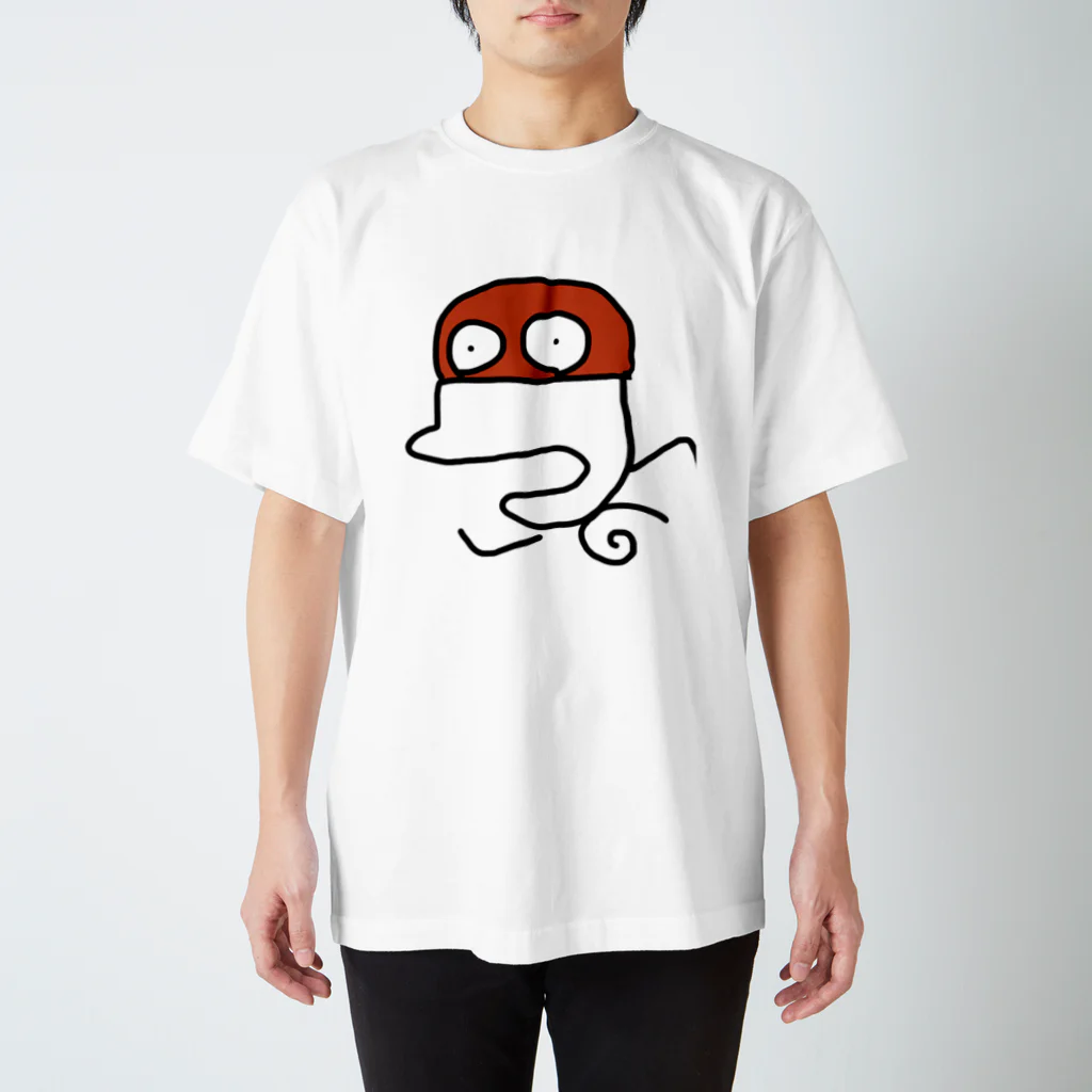 shou6styleのマスくん スタンダードTシャツ