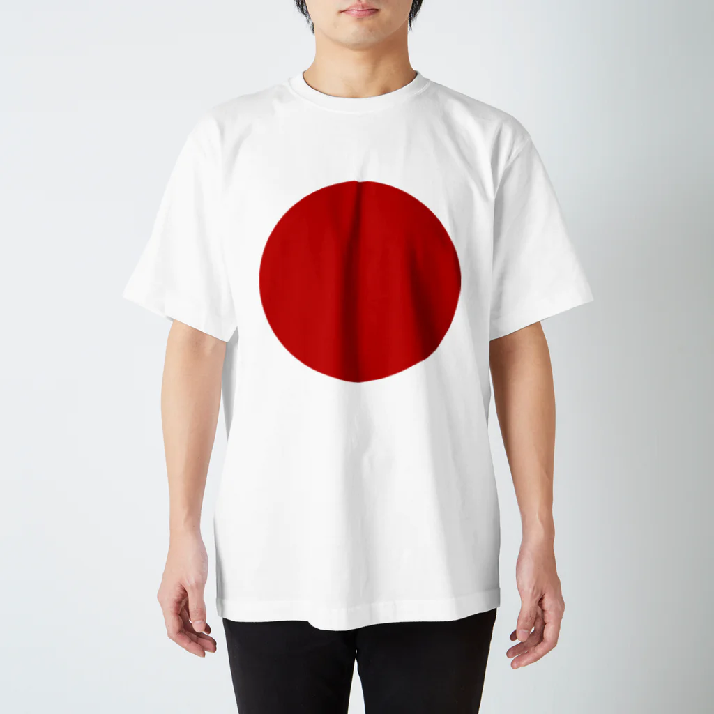 お絵かき屋さんの日本の国旗 スタンダードTシャツ