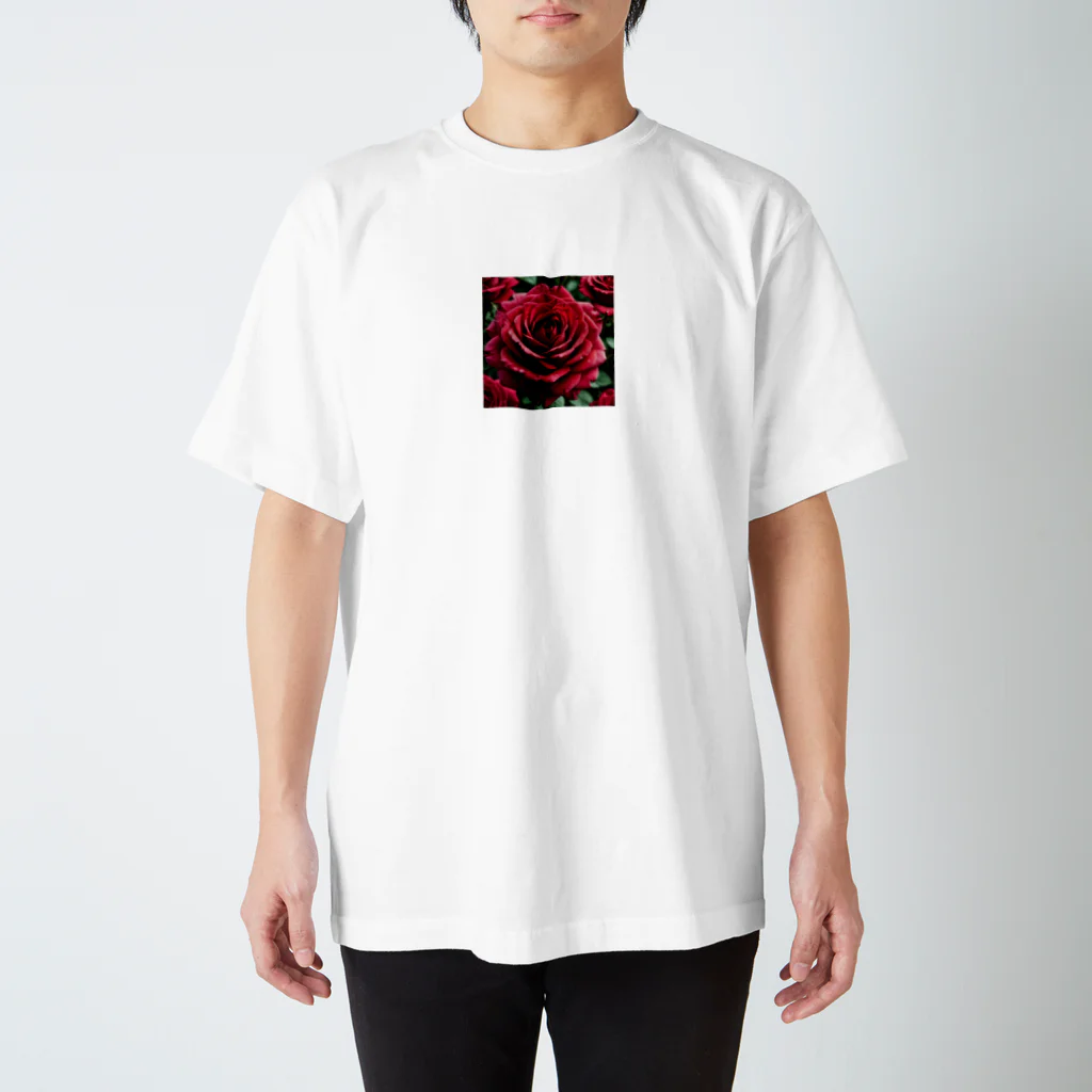 yohiti193のオールドレッドローズ スタンダードTシャツ