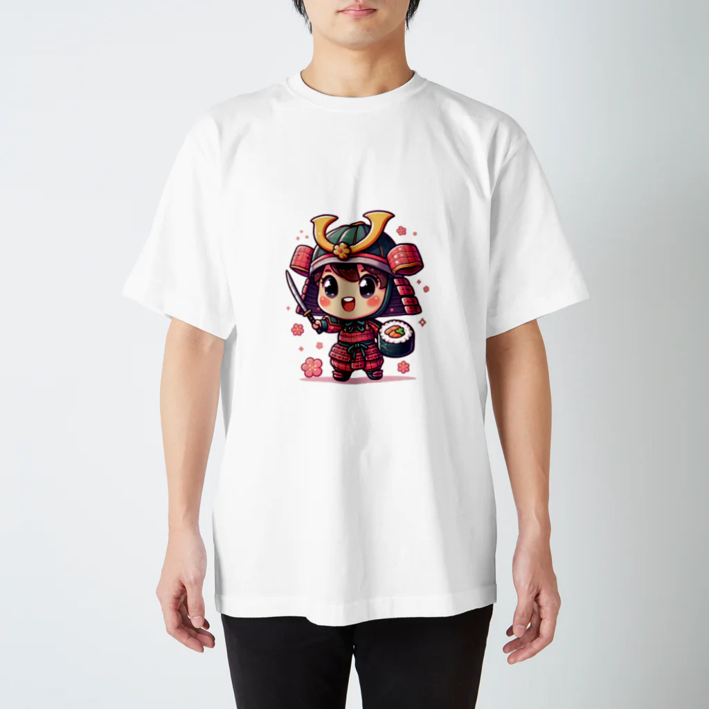 shibakentarooのかわいい武士 Regular Fit T-Shirt