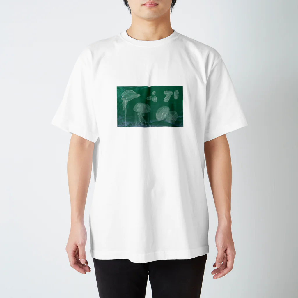 me_____の手描きクラゲ図鑑 Regular Fit T-Shirt