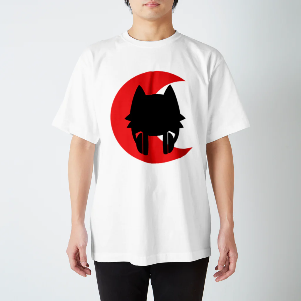 🐺赤猫🐱工房の赤猫オリジナルグッズ01 スタンダードTシャツ