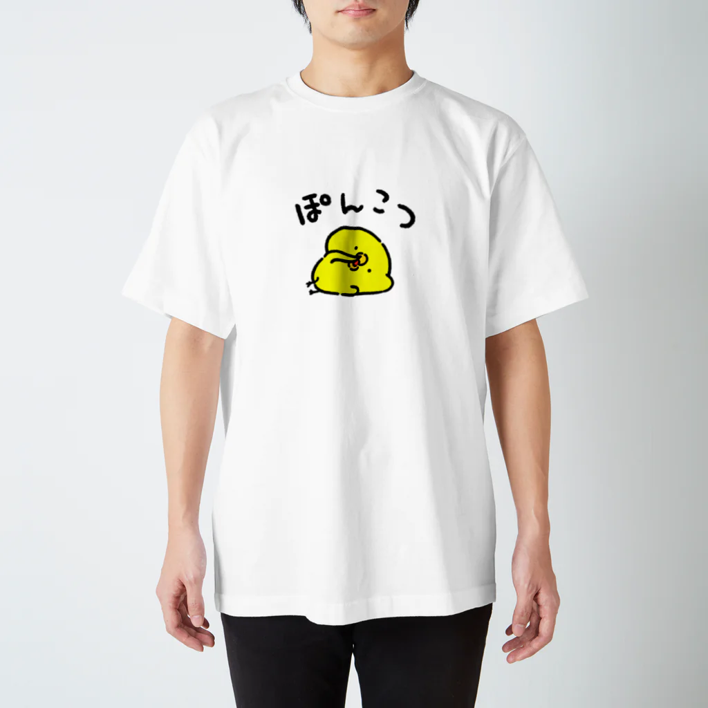 ぴよたそ商店のぽんこつぴよたそ スタンダードTシャツ