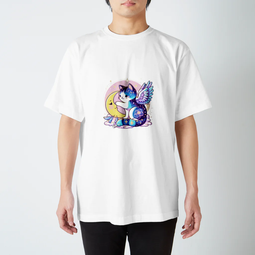 Lira-0011のLira可愛ネコシリーズ Regular Fit T-Shirt