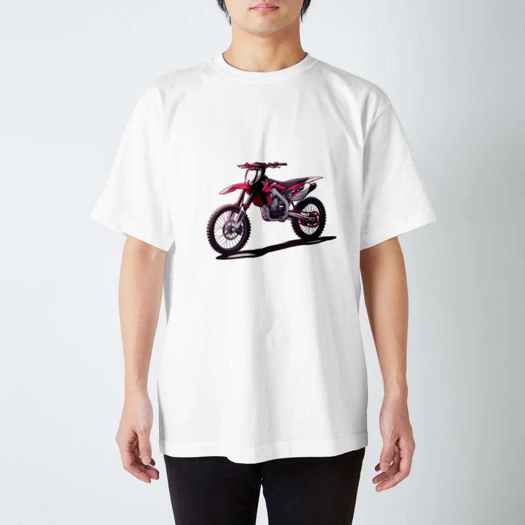 Bikers' Galleryのオフロードバイク デザイン モトクロス  Regular Fit T-Shirt