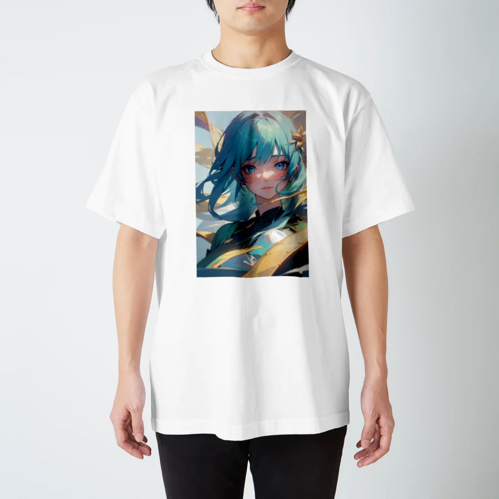 はぴはぴの無垢な少女の瞳は何を映す Regular Fit T-Shirt