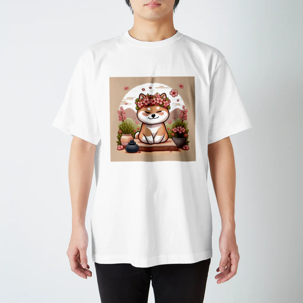 choco03の可愛いわんちゃん スタンダードTシャツ