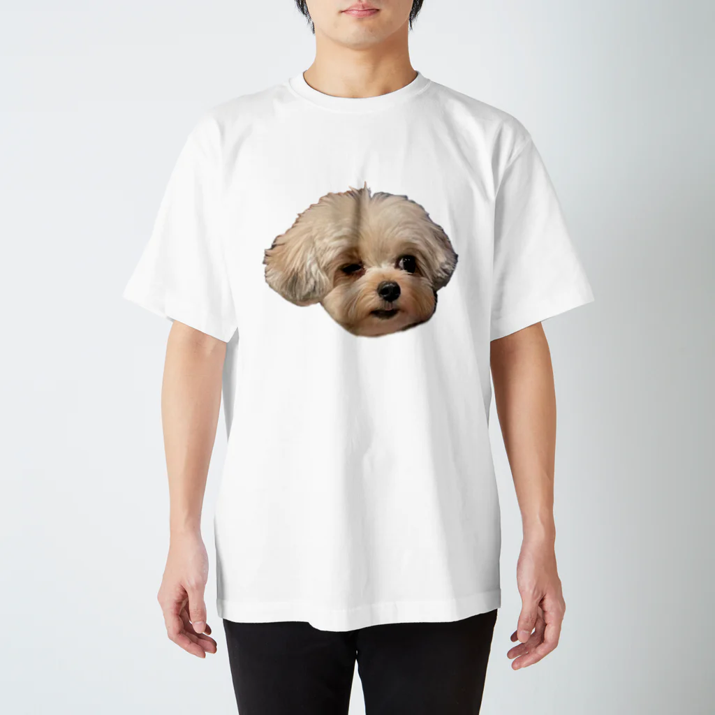 ぽたのおみせの気が利きそうな犬 スタンダードTシャツ