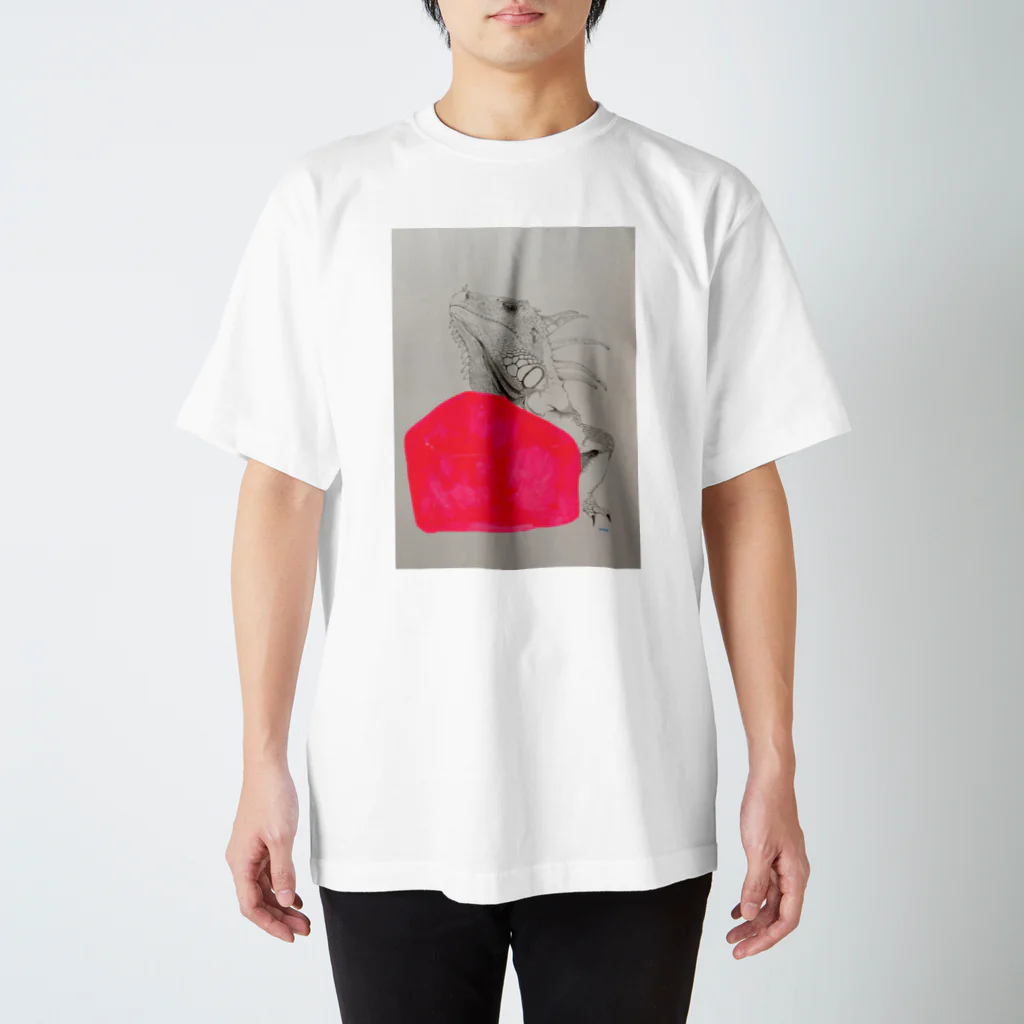 ricotsuruokaのIguana Regular Fit T-Shirt