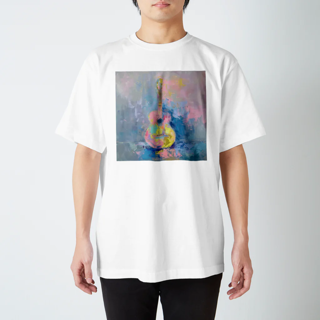 りゅうへいのパステルカラー ギター スタンダードTシャツ