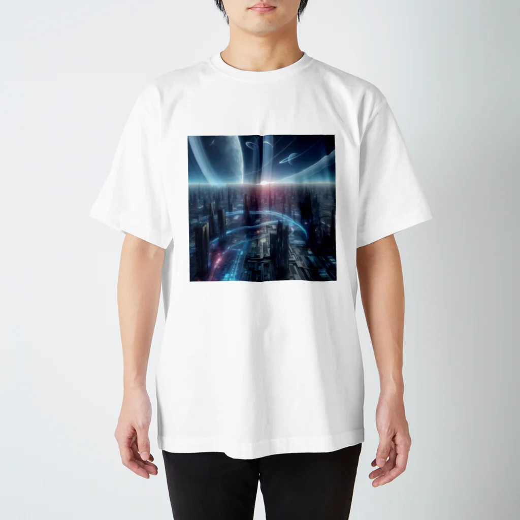 mkyrの明るい未来Ⅱ　look toward a bright future スタンダードTシャツ