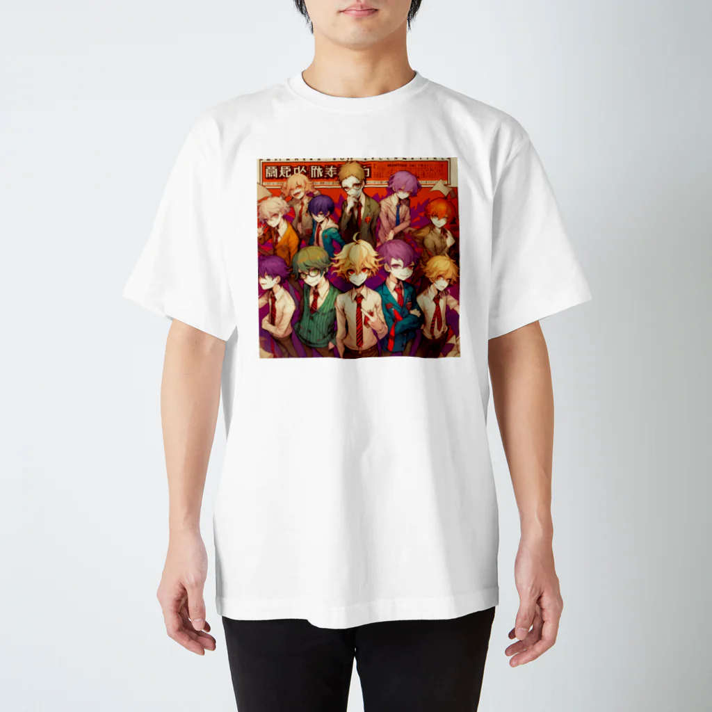 momonekokoのイケメン大集合 Regular Fit T-Shirt