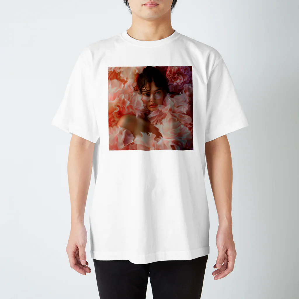 AQUAMETAVERSEのフェイスアート　Tomoe bb 2712 スタンダードTシャツ