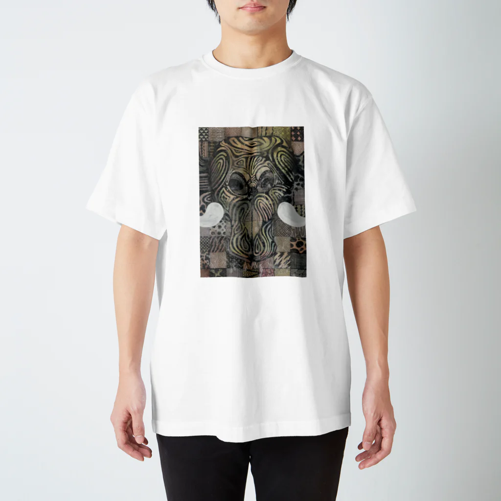 IS BONE YUのelephant スタンダードTシャツ