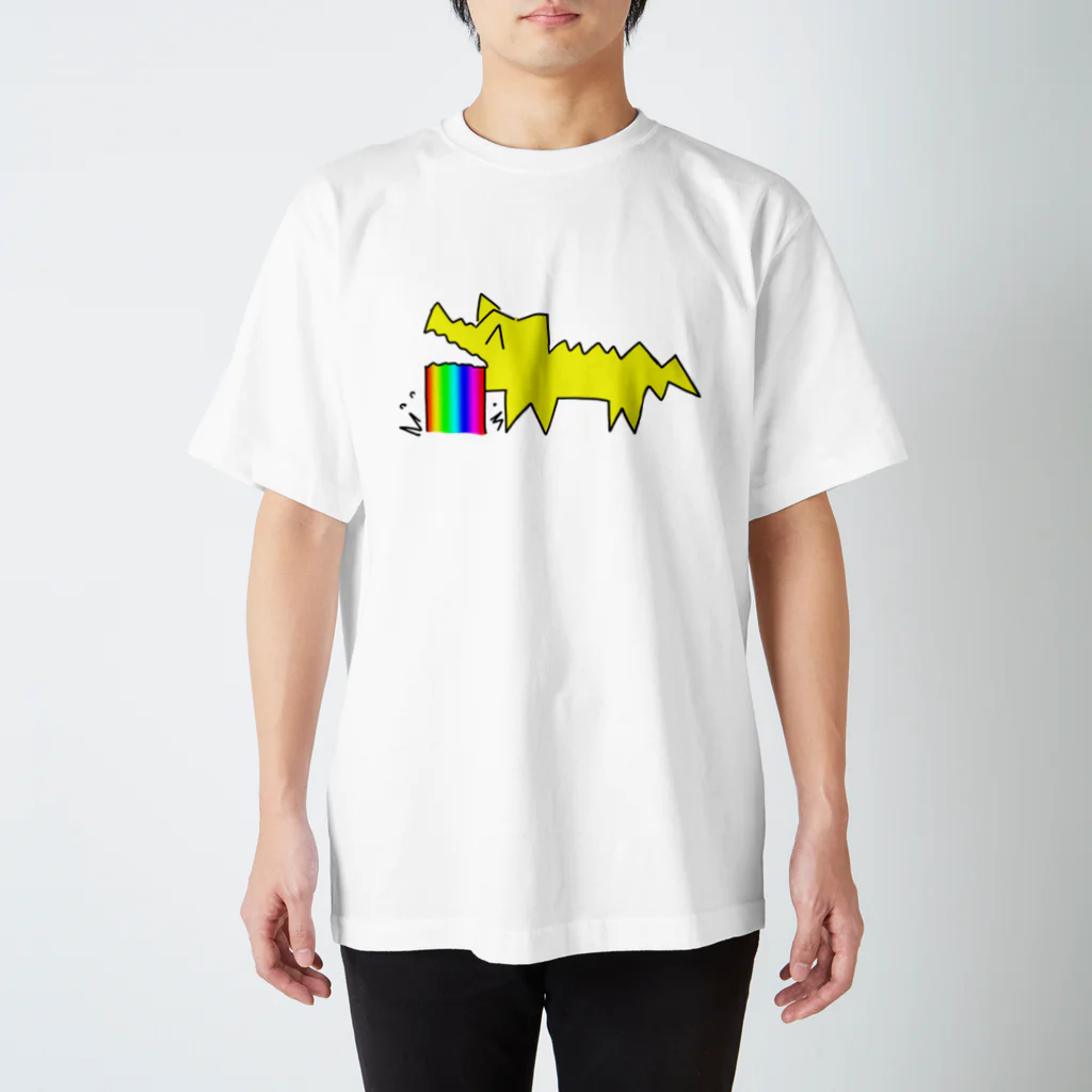 うんぽこ☆ピーナッツのゲロワンワン スタンダードTシャツ