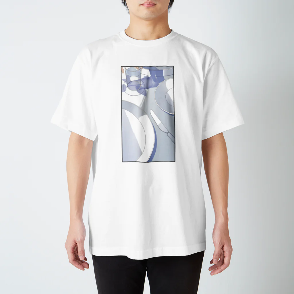 植田たてりのお皿 Regular Fit T-Shirt