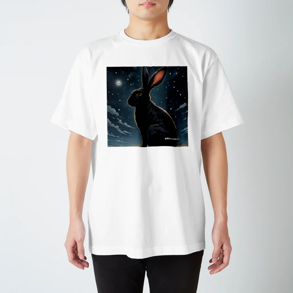 WaTaNuKiの星空鑑賞 スタンダードTシャツ