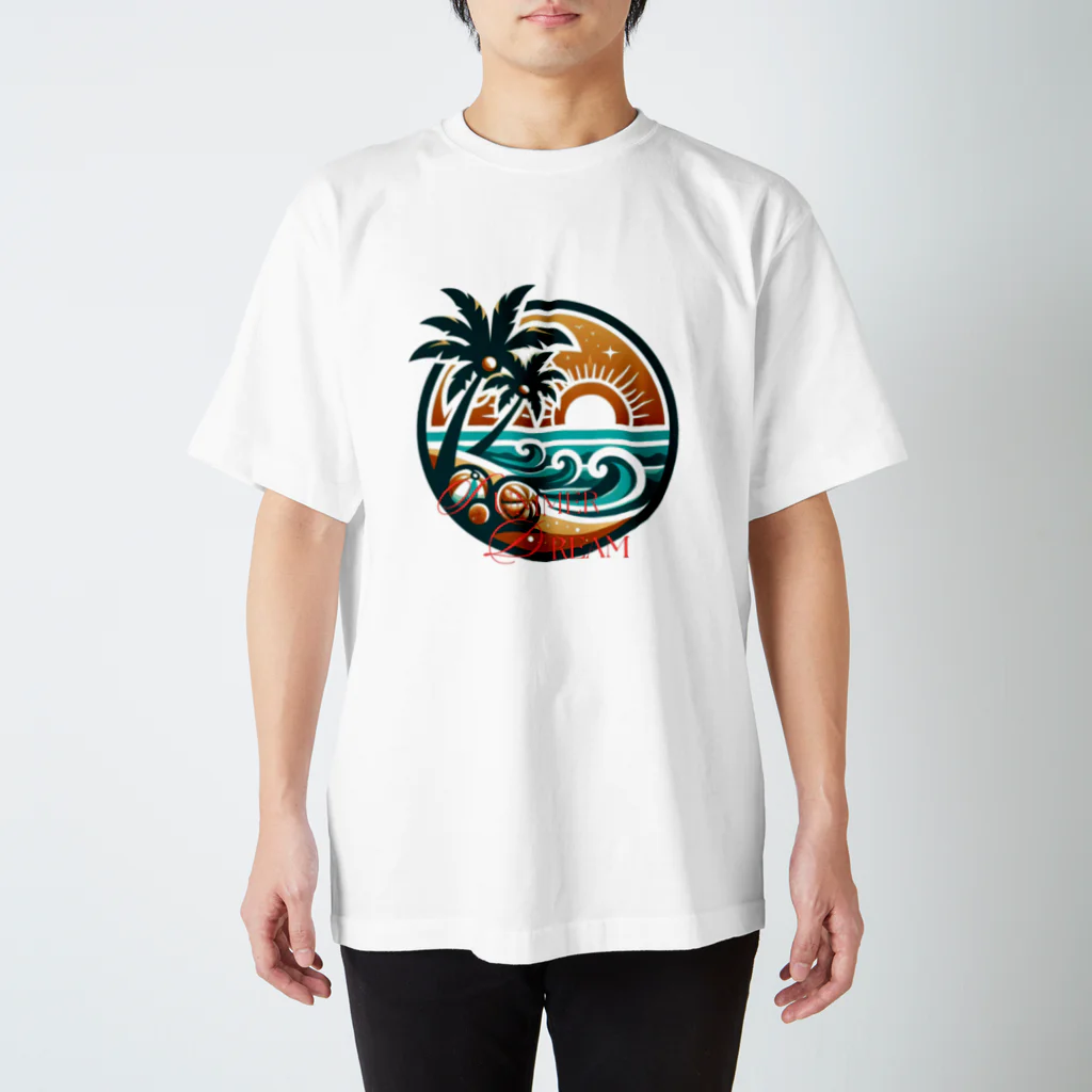 Mt_Pear_Designのsummer dream スタンダードTシャツ