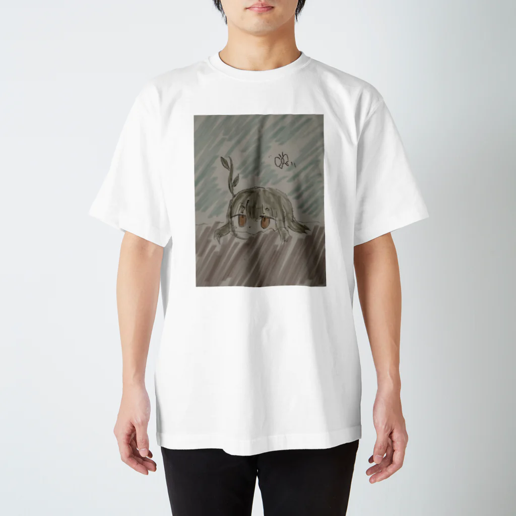 蟾ｪ(ともえ)の少女植物 Regular Fit T-Shirt