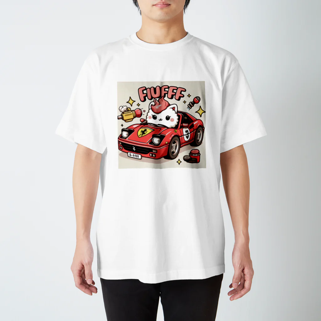 namaponのキュートなふぇらーりくん スタンダードTシャツ