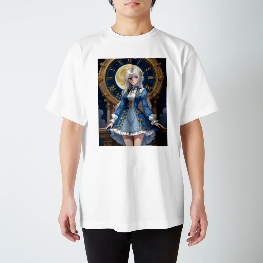 AI Fantasy Art ShopのPrincess transcends time① スタンダードTシャツ